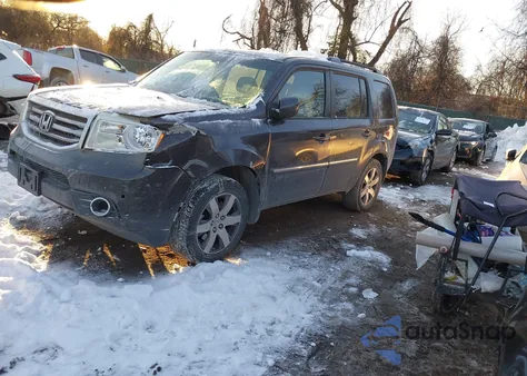 2012 Honda Pilot Touring z USA, uszkodzony, nr VIN 5FNYF4H94CB083403